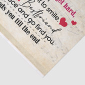 私の獣に。私たちは長い間友達だ 薄葉紙 (詳細)