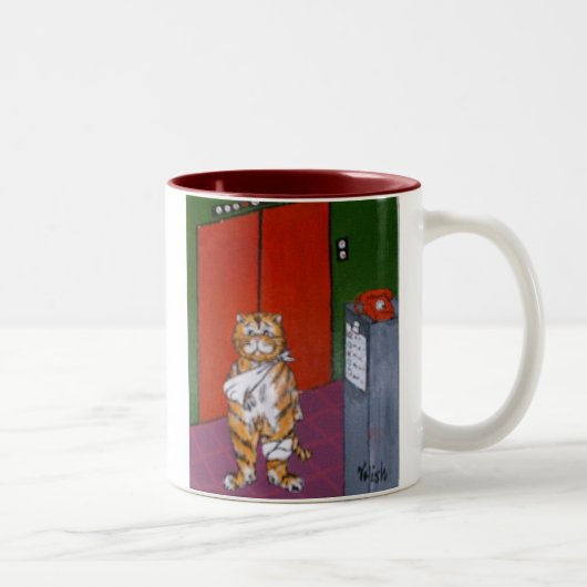 私の獣医のベスト! コーヒー・マグ ツートーンマグカップ (右)