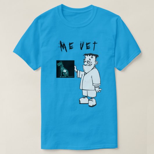 私の獣医 Tシャツ (デザイン正面)
