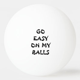 私の玉に優しくして 卓球ボール