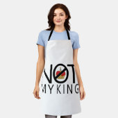 私の王ではない エプロン (着用した状態)
