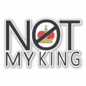 私の王ではない シール (正面)