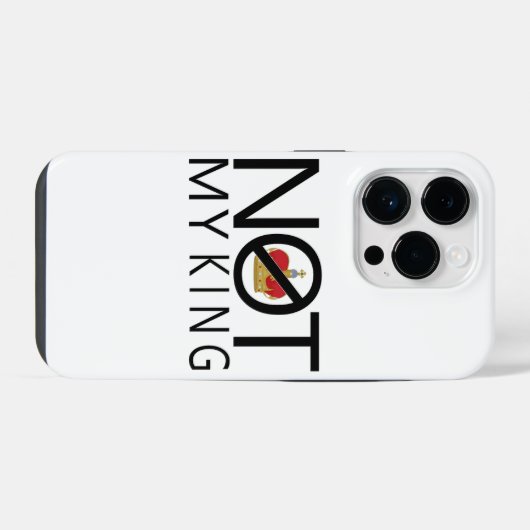 私の王ではない iPhoneケース (裏面横)