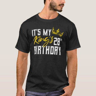 私の王の28歳の誕生日パーティーBday Celbratioだ Tシャツ