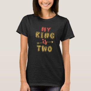 私の王は2歳の少年2歳の誕生日のアイディアだから Tシャツ