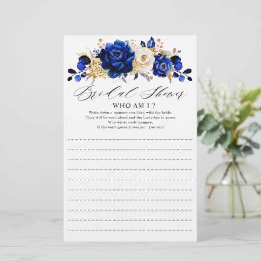 私の王室のゲームであるブルーイエロー金ゴールドメタリック (スタンド正面)