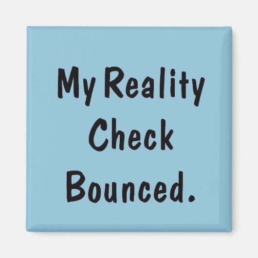 私の現実のチェックはバウントした マグネット (正面)