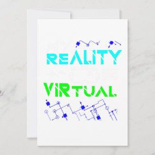 私の現実は仮想ゲーマーゲームVRギークおたくGi 招待状