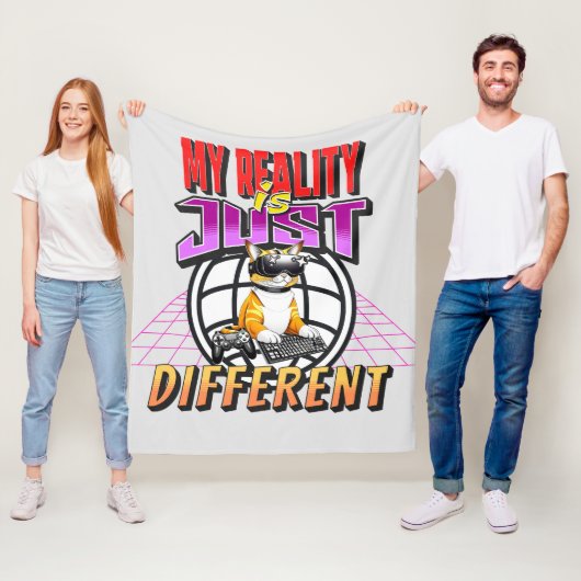 私の現実は違う! フリースブランケット (インサイチュ)