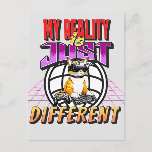 私の現実は違う! ポストカード (正面)