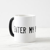 私の現実VIDIの魔法のマグに入って下さい モーフィングマグカップ (正面左)