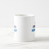 私の現状を誰もおもしろい理解しない コーヒーマグカップ (中央)