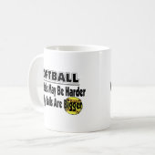 私の球はより大きいです コーヒーマグカップ (正面左)
