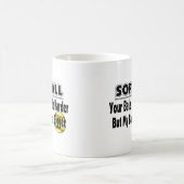 私の球はより大きいです コーヒーマグカップ (中央)