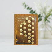 私の理想のオルガンはがき ポストカード (スタンド正面)