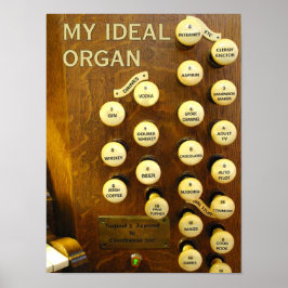 私の理想のオルガンポスター ポスター