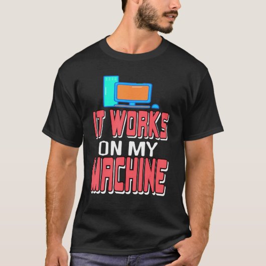 私の環境では動く データ管理分析担当者 現在 Tシャツ (正面)