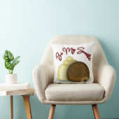 私の甘いホワイトチョコレートバレンタインデー クッション (椅子)