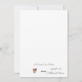 私の甘い娘のバレンタインフラットホリデーカードのために シーズンカード (裏面)