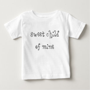 私の甘い子のベビーティー ベビーTシャツ