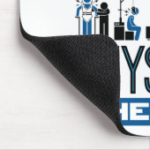 私の生き延びフィジカルセラピー遺族 マウスパッド (コーナー)