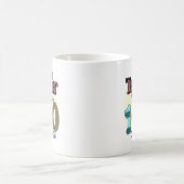 私の生き延び先生100日おもしろい。 コーヒーマグカップ (中央)