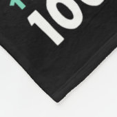 私の生き延び先生100日の私の100日Sc フリースブランケット (角)