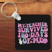 私の生き延び先生100日の私のDisco Groovy キーホルダー (正面)
