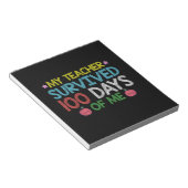 私の生き延び先生100日目の学校 ノートパッド (アングル)