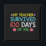 私の生き延び先生100日目の学校 マグネット<br><div class="desc">私の生き延び先生100日目の学校</div>