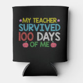 私の生き延び先生100日目の学校 缶クーラー (正面)