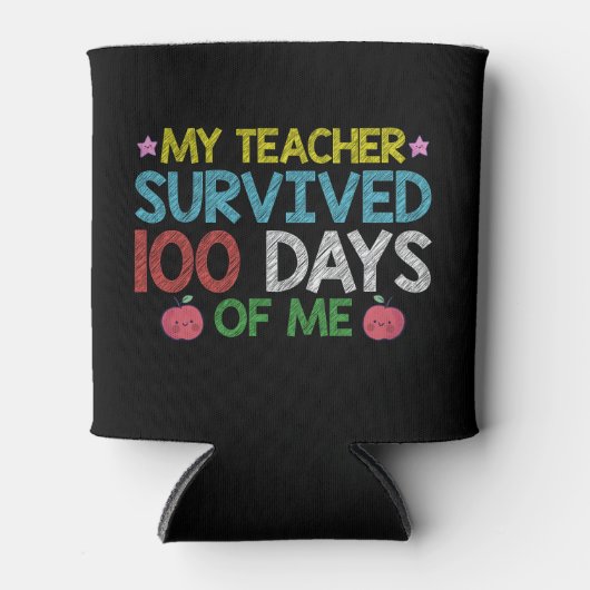 私の生き延び先生100日目の学校 缶クーラー (正面)