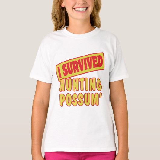 私の生き延び狩り Tシャツ (正面)