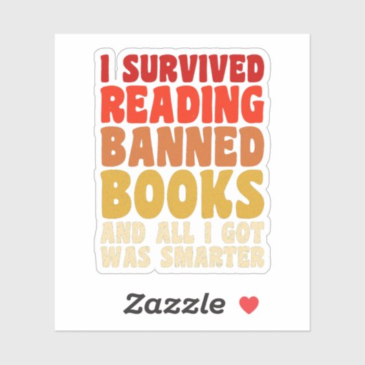 私の生き延び禁書のおもしろい引用文 シール (シート)