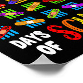 私の生き延び100日の学校の先生と子供のGif ポスター (角)