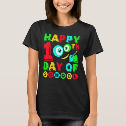 私の生き延び100日の学校先生学生キ Tシャツ (正面)