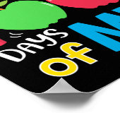 私の生き延び100日の100日のScho ポスター (角)