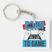 私の生まれコンソールでゲームするには キーホルダー (正面)