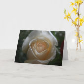 私の生命のバラです カード (黄色い花)
