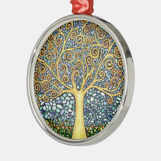 私の生命の樹 メタルオーナメント (左)