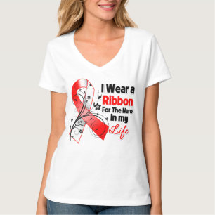 私の生命のSquamous細胞癌腫のリボンの英雄 Tシャツ