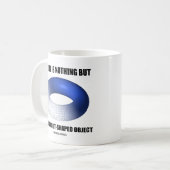 私の生命はドーナツ型の目的です コーヒーマグカップ (正面左)