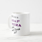 私の生命はメロドラマです: オリビアのマグ コーヒーマグカップ (正面左)