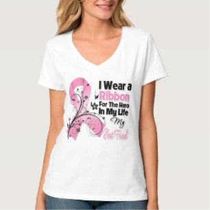 私の生命乳癌の親友の英雄 Tシャツ