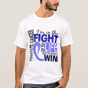 私の生命前立腺癌の戦い Tシャツ