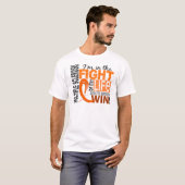 私の生命多発性硬化の戦い Tシャツ (正面フル)