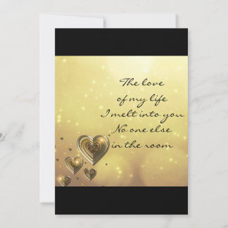 私の生命挨拶状の愛 カード