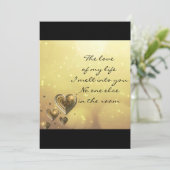 私の生命挨拶状の愛 カード (スタンド正面)