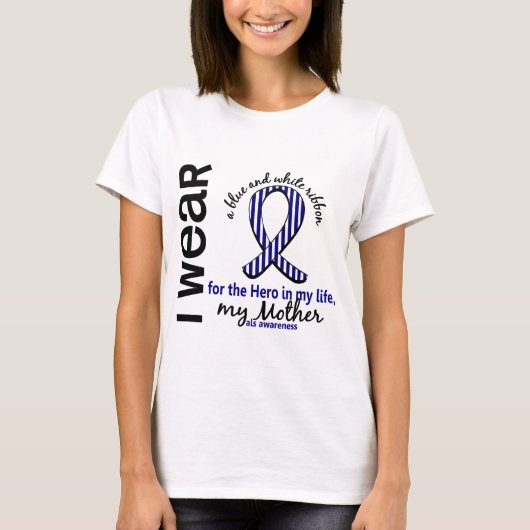 私の生命母4のALSの英雄 Tシャツ (正面)