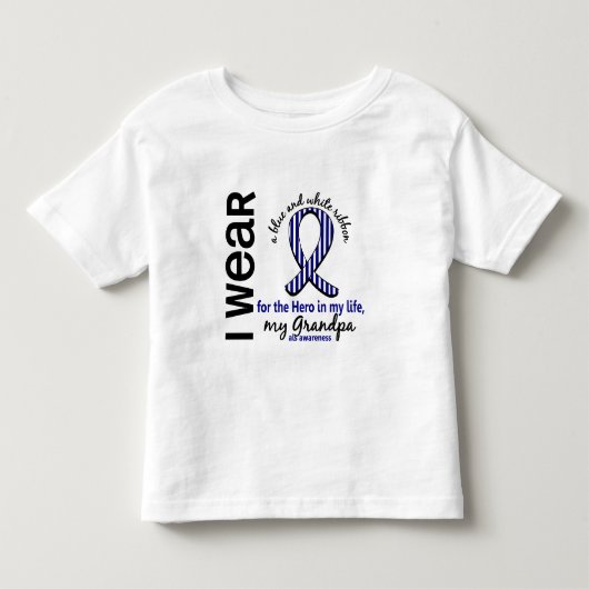 私の生命祖父4のALSの英雄 トドラーTシャツ (正面)